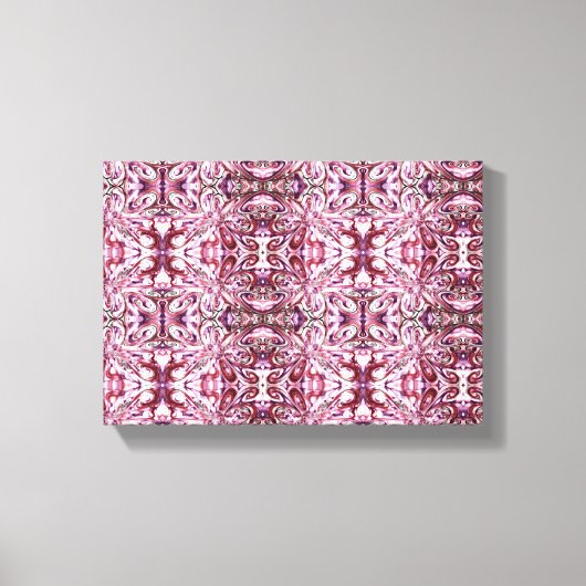 Angry Girl Leinwanddruck (Vorderseite)