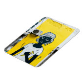 Angry Girl Painting Street Murals Magnet (Linke Seite)