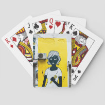 Angry Girl Painting Street Murals