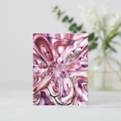 Angry Girl Postkarte (Stehend Vorderseite)