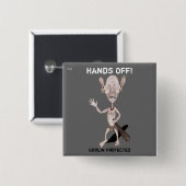 Angry Goblin Button (Vorne & Hinten)