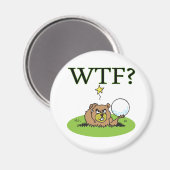 Angry Gopher Magnet (Vorderseite/Rückseite)