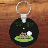 Angry Gopher Schlüsselanhänger (Vorderseite)