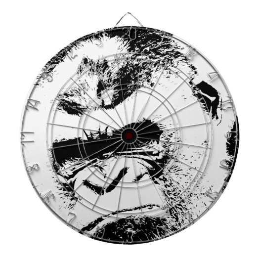 Angry Gorilla Dartscheibe (vorne)