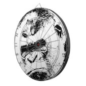 Angry Gorilla Dartscheibe (Vorderseite rechts)