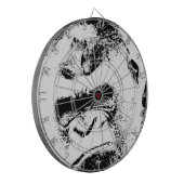 Angry Gorilla Dartscheibe (Vorderseite Links)