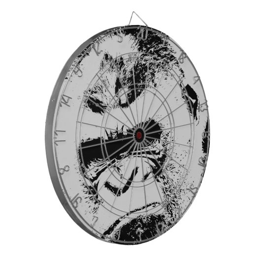 Angry Gorilla Dartscheibe (Vorderseite Links)