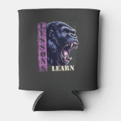 Angry Gorilla Lessons Learn Foam Cup Holder Dosenkühler (Vorderseite)