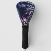 Angry Gorilla Lessons Learn Golf Head Cover Golf Headcover (Vorderseite)