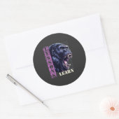 Angry Gorilla Lessons Learn Sticker (Umschlag)