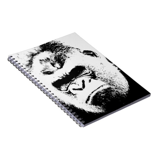 Angry Gorilla Notizblock (Rechte Seite)