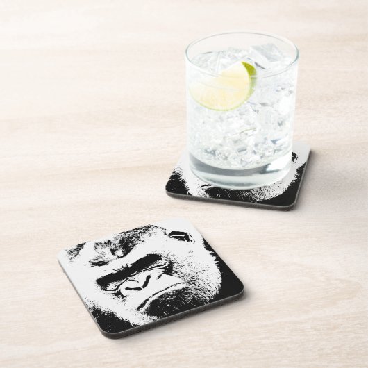 Angry Gorilla Untersetzer (Rechte Seite)