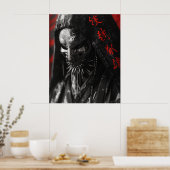 Angry Gothic Cult Member Poster (Küche)