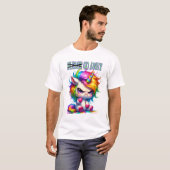 Angry Grumpy Unicorn T-Shirt (Vorne ganz)