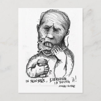 Angry Hombre: Ratten Postkarte