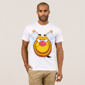 Angry Honey Bee Mens T - Shirt (Vorne ganz)