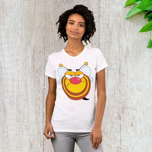 Angry Honey Bee Womens T - Shirt