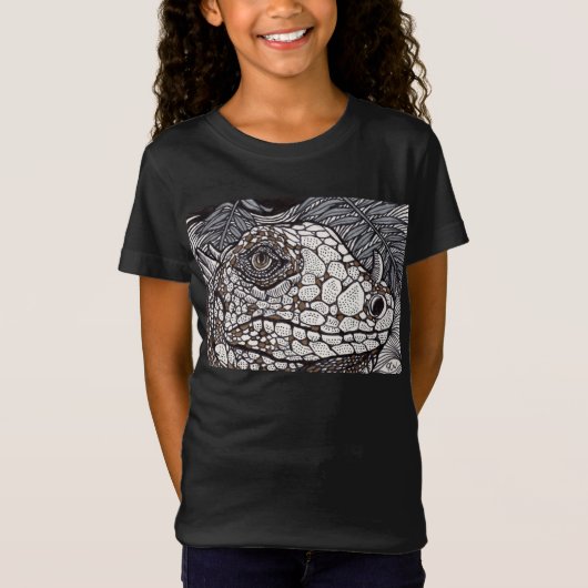 Angry Iguana T-Shirt (Vorderseite)
