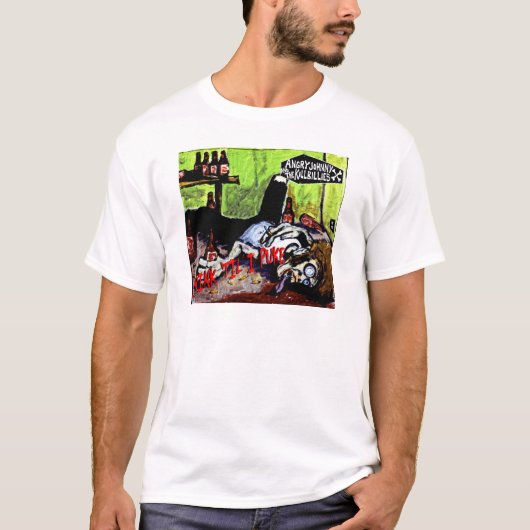 Angry Johnny "Drink 'Til I Puke" T-Shirt (Vorderseite)