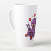 Angry Juggling Octopus Milchtasse (Linke Ecke)