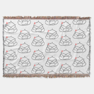 Angry Kack - Brootsch the PooPoo Decke