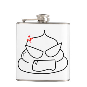 Angry Kack - Brootsch the PooPoo Flachmann
