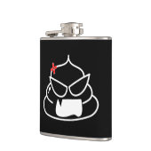 Angry Kack - Brootsch the PooPoo Flachmann (Links)