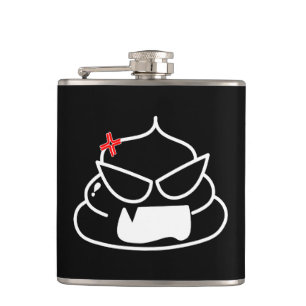 Angry Kack - Brootsch the PooPoo Flachmann