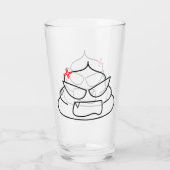 Angry Kack - Brootsch the PooPoo Glas (Rückseite)