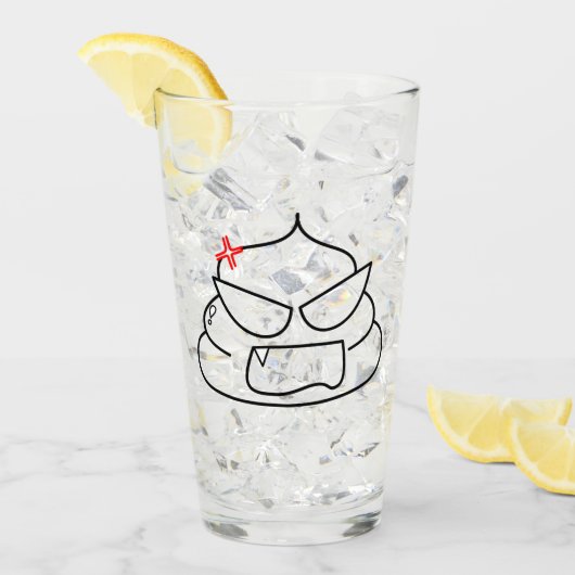 Angry Kack - Brootsch the PooPoo Glas (Vorderseite Ice)