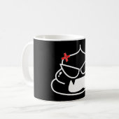 Angry Kack - Brootsch the PooPoo Kaffeetasse (Vorderseite Links)