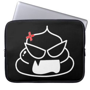 Angry Kack - Brootsch the PooPoo Laptopschutzhülle