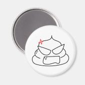 Angry Kack - Brootsch the PooPoo Magnet (Vorderseite/Rückseite)