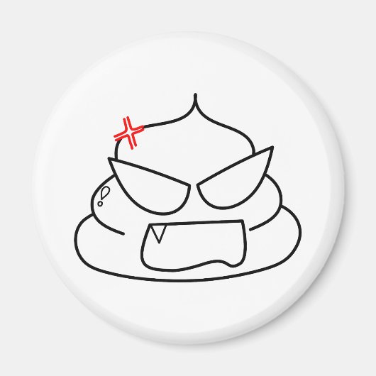 Angry Kack - Brootsch the PooPoo Magnet (Vorne)