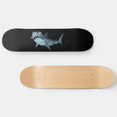 ANGRY KILLER SHARK SKATEBOARD (Horizontal)