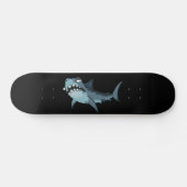 ANGRY KILLER SHARK SKATEBOARD (Horizontal)