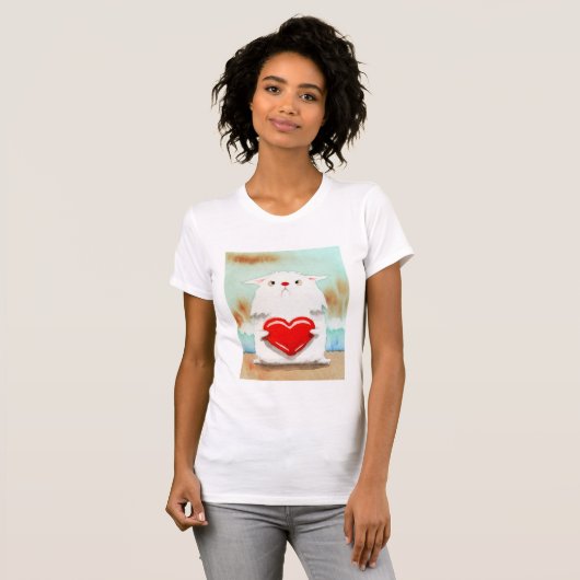 Angry Kitty T-Shirt (Vorne ganz)