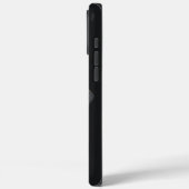 Angry Labrador Retriever Black Case-Mate iPhone Hülle (Rückseite / Links)