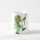 Angry Leprechaun Kaffeetasse (Mittel)