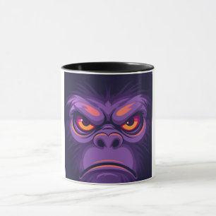 Angry Lila Ape Tasse