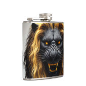 Angry Lion Flachmann (Rechts)