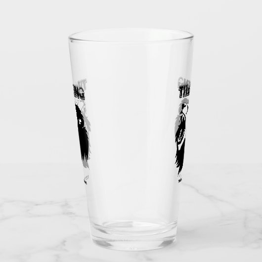 Angry Lion Glas (Rechts)