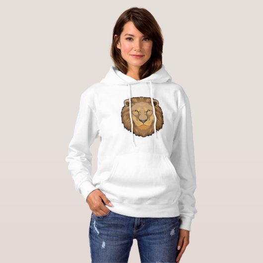 Angry Lion Hoodie (Vorne ganz)