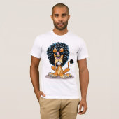 Angry Lion Mens T - Shirt (Vorne ganz)