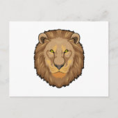 Angry Lion Postkarte (Vorderseite)