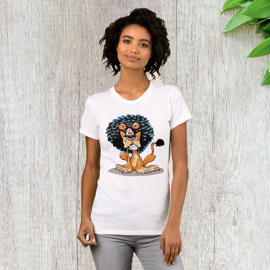 Angry Lion Womens T - Shirt