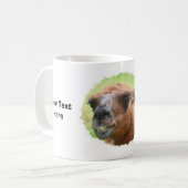 Angry Llama Coffee Spaß Funny Kaffeetasse (Vorderseite Links)