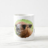 Angry Llama Coffee Spaß Funny Kaffeetasse (Mittel)