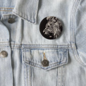 Angry Male Lion Button (Beispiel)