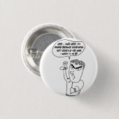 Angry-Man-Magnet Button (Vorne & Hinten)